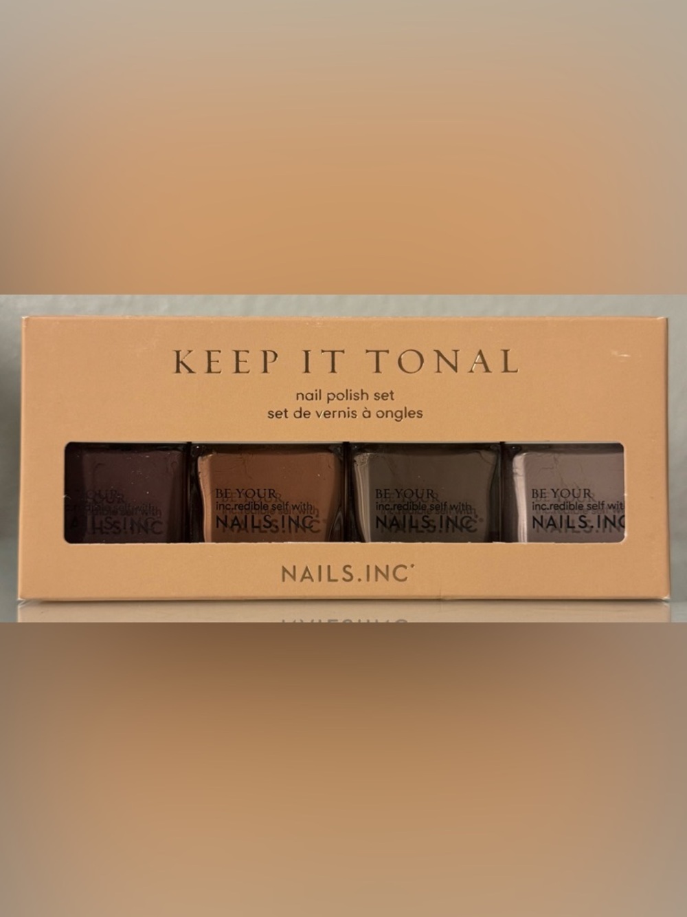Nails Inc Keep It Tonal Nail Polish Set